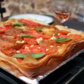 Tarte fine tomates, brousse et basilic (pâte[...]