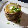 Timbales de pommes de terre aux herbes