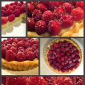 Tarte aux framboises