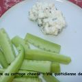 Concombre au cottage cheese