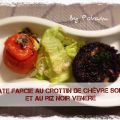 Tomate farcie au crottin de chèvre et au riz[...]