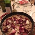 Un risotto à la trévise....