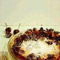 Dutch baby cerises et amandes