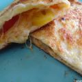 Wrap aux tomates cerises et fromage pour nachos
