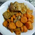Roti de veau aux carottes