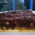 Tarte aux pommes speculoos & crumble chocolat,[...]