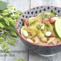 Tagliatelles de courgettes façon thaï
