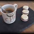 Macarons ganache pralinée