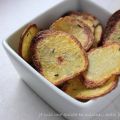 Chips de pommes de terre au four
