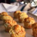 Muffins à la truite fumée et à la feta