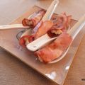 Cuillère bacon et gorgonzola / Bacon and[...]