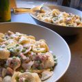 Orecchiettes au fromage de chèvre, lardons et[...]