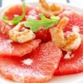 Carpaccio de pamplemousse de Floride, gambas[...]