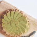 Angel cake au matcha & crème anglaise