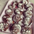 Craquelés sans beurre au chocolat noir {sucré}