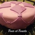 Gâteau 2 étages double chocolat au fondant