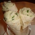 Petits cornets garnis pour l