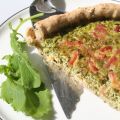 Tarte aux fanes de radis