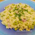 Coquillettes aux petits pois et lardons au[...]