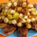 Potimarron et pommes de terre aux oignons[...]