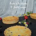 Tarte à la ricotta & aux fruits rouges -[...]