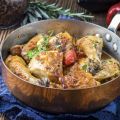 Cocotte de poulet au cidre