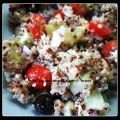 Salade de quinoa méditéranéenne