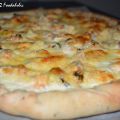 Pizza (pâte au persil) aux fruits de Mer