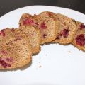Pain d'épice à la framboise et au miel