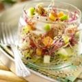 Salade bio sucrée-salée