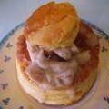 Vol au vent aux ris de veau et sauce au foie[...]