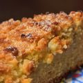Irish apple and rhubarb cake