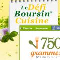 Concours 750g Le défi Boursin Cuisine