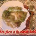 Chou farci à la viande hachée, Recette Ptitchef