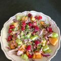 Salade acidulée au concombre, melon et[...]