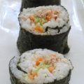 Makis au thon, mangue, concombre et carottte