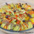 Tian de courgettes douces, pommes de terre,[...]