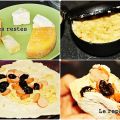 Avec des restes de fromages