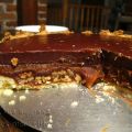 Tarte caramel aux pacanes et chocolat