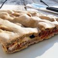 Fougasse à la farine de sarrasin : poulet,[...]