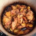 Cocotte de poulet à l'orientale