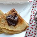 Crêpes au rhum à index glycémique bas