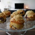 Muffins aux myrtilles et crumble façon Starbucks