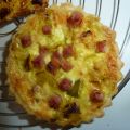 Tartelettes poireaux lardons de dinde