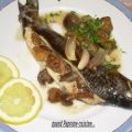 Truites rotie aux champignons des bois, Recette[...]