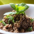 Boeuf haché à la menthe
