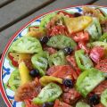 Tomates Multicolores en Salade