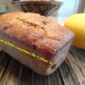 Pain au citron, pavot et canneberges