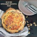 Quiche Epinards Ricotta Noix et Cranberries