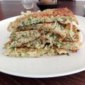 Galettes de pois chiche aux courgettes